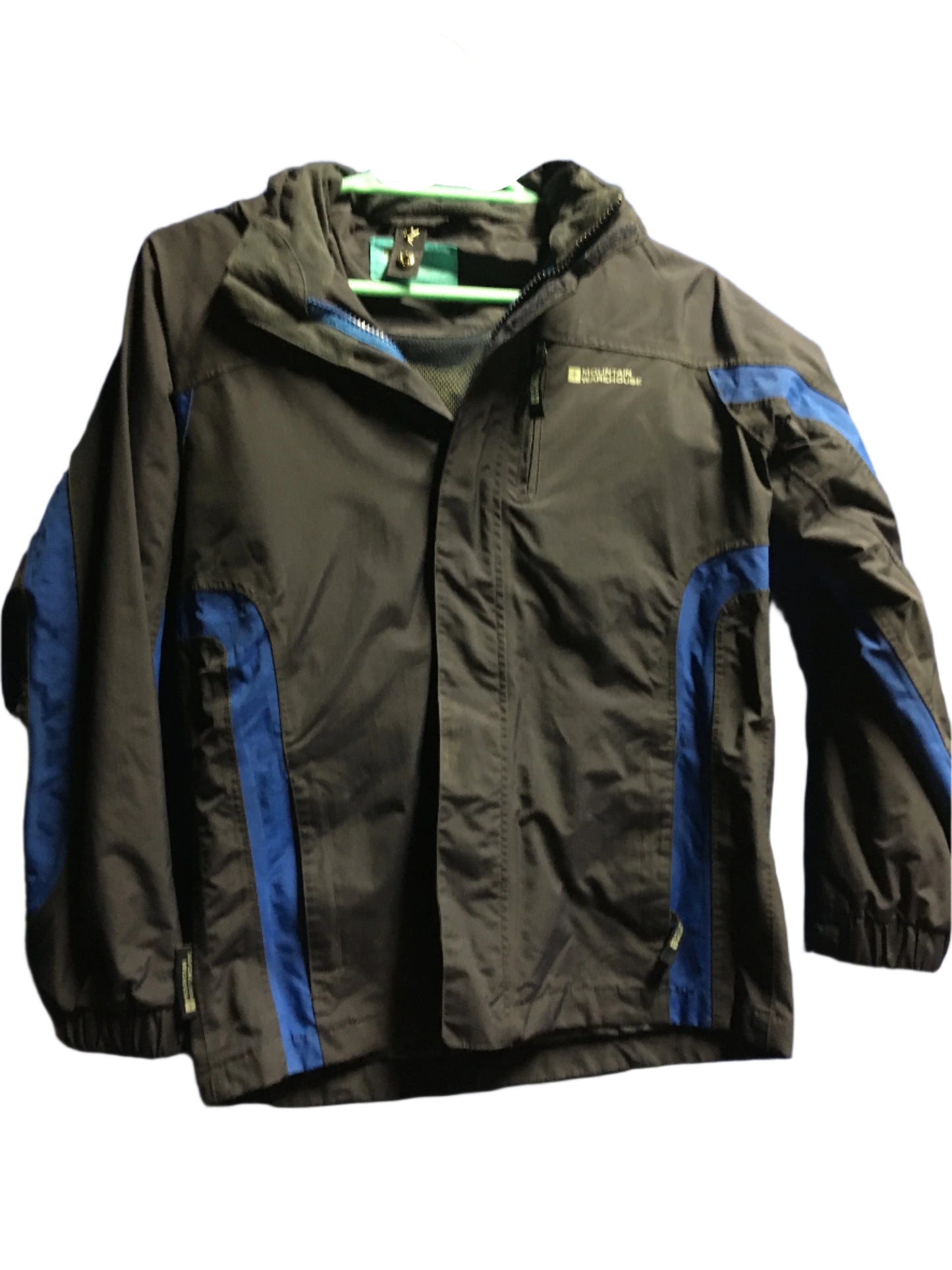 Coat (Lightweight) Mountain Warehouse, navy, waterproof, age 11-12