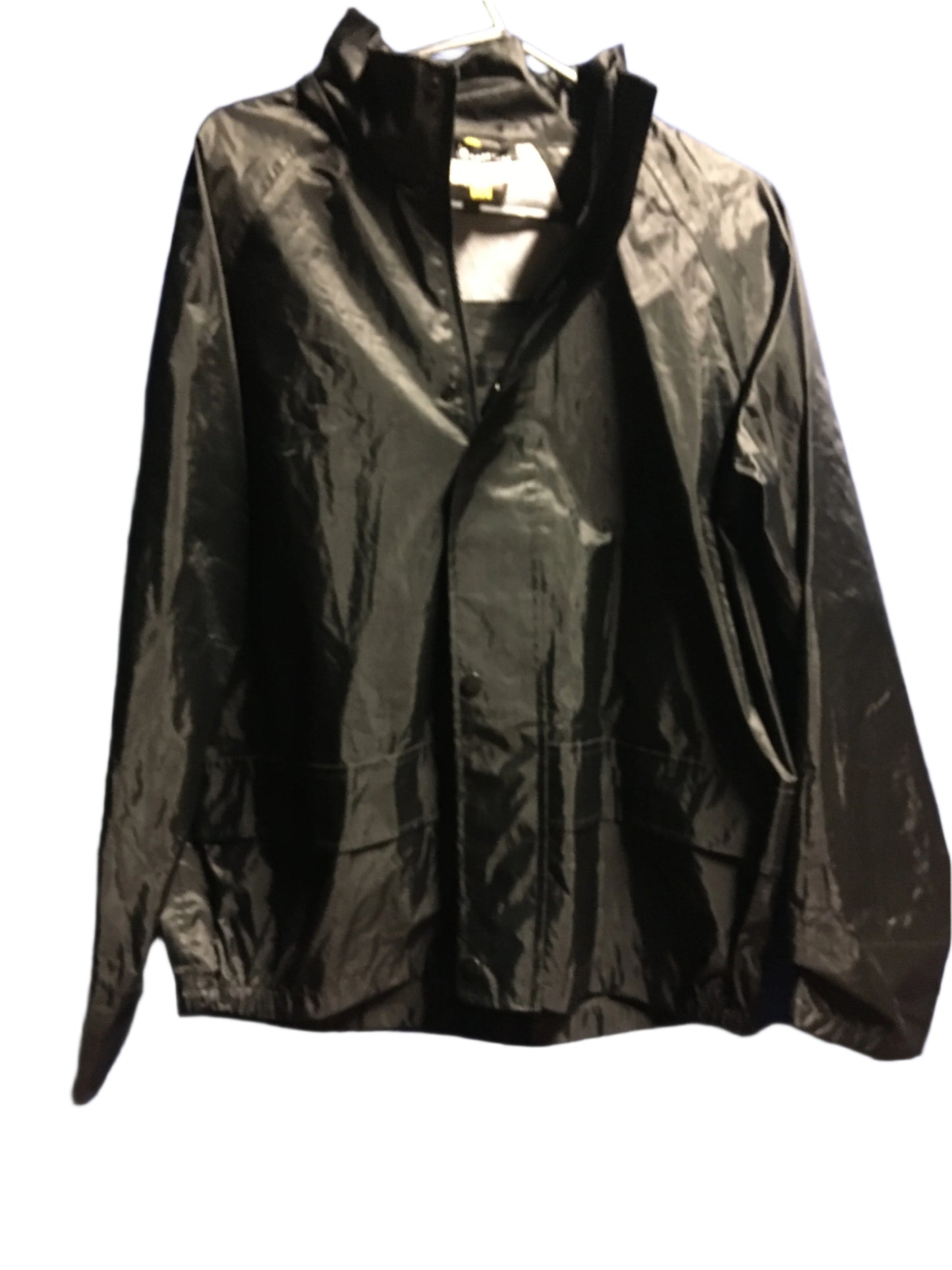 Coat (Lightweight) Wet Play, black, waterproof, age 11-12