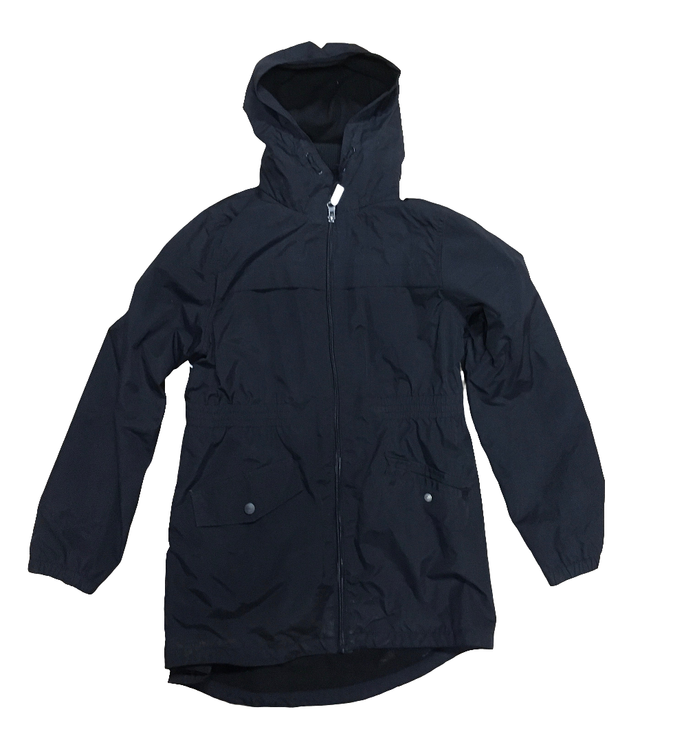 Coat (Winter) Debenhams ‘bluezoo’ black, age 12 yrs