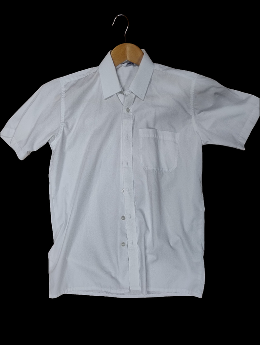 White shirt short sleeve